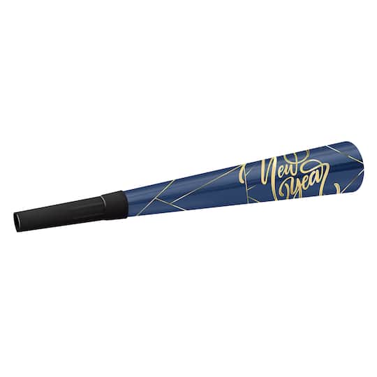 Beistle 9" Midnight Blue New Year Horns, 100ct.